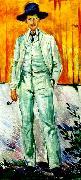portratt av malaren ludvig karsten Edvard Munch